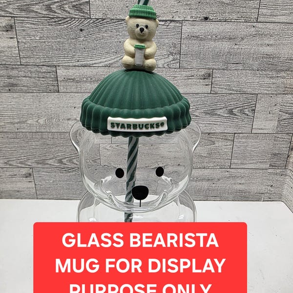 3d printed "Bearista" straw topper only!