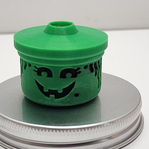 3d printed Halloween bucket straw toppers