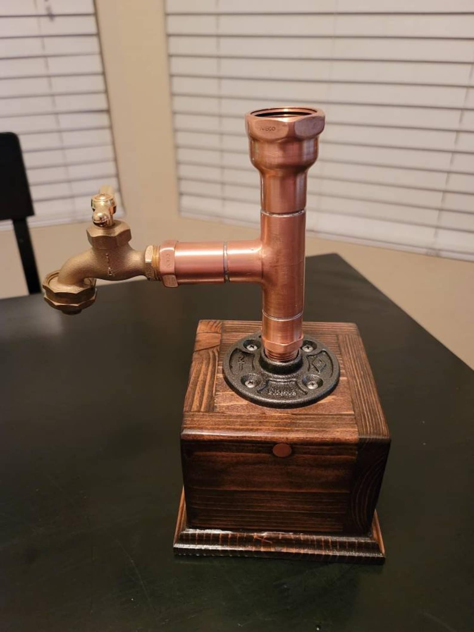 Copper Pipe Liquor Dispenser Etsy