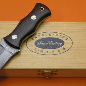 Handmade Damascus Steel Walnut Walnut Clam Oyster Shucker Knife Box Gift For Him Her Dad Groomsmen Anniversary Wedding Gift OK3C-2