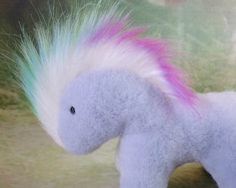 Stuffed Pony - Miniature Pony, OOAK Stuffed Pony, Gifts for Horse Lovers, Pony Gifts, Stuffed Horse, ooak Pony, Stuffed Animal, Plush Pony