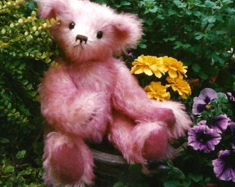 Teddy Bear PDF Pattern - Mohair Teddy Bear Sewing Pattern - Gifts for Sewers - Artist Bear Pattern -  PDF Sewing Pattern - Digital Download