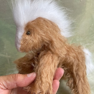 Stuffed Pony - Miniature Pony, OOAK Stuffed Pony, Gifts for Horse Lovers, Pony Gifts, Mohair Collectable Pony, Stuffed Animal, Plush Pony