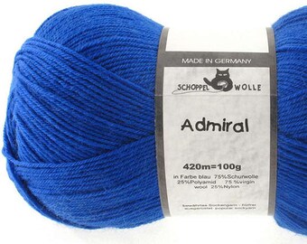 # 9604 only tv18,tv2 Opal Sock Yarn Schafpate #10 75 percent wool 25 nylon 100 grams 462 yards superwash fingering