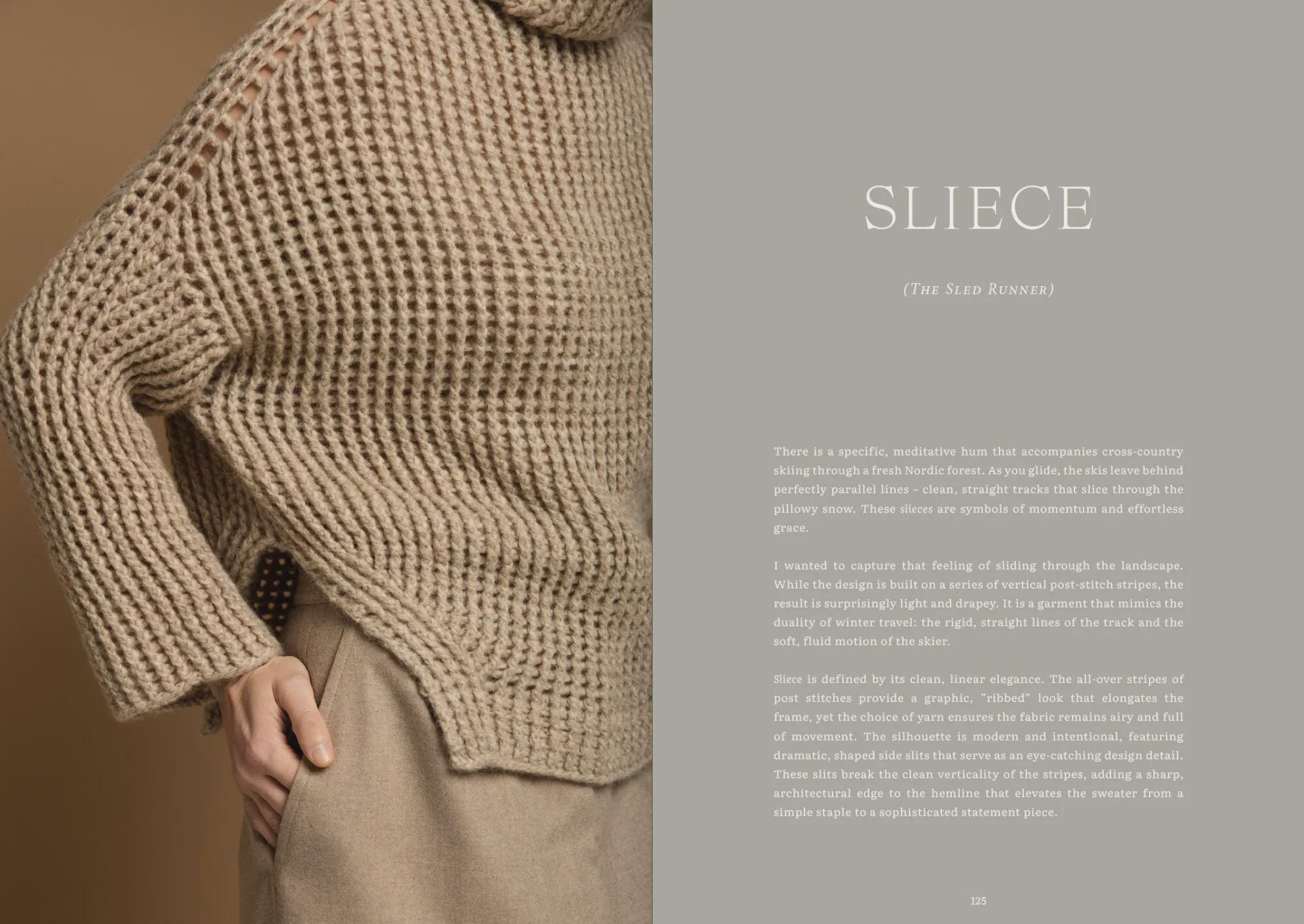 Book Nordic Textures in Crochet Garments by Linda Skuja. Hard