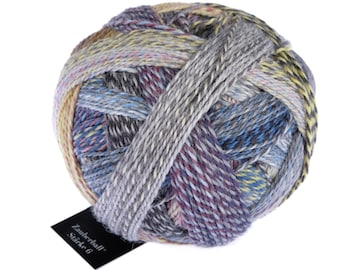 Zauberball Stärke 6 by Schoppel-Wolle 2427 Föhnlage 75 percent Virgin Wool, 25 percent Nylon. Colored gradient sport DK sock-wool