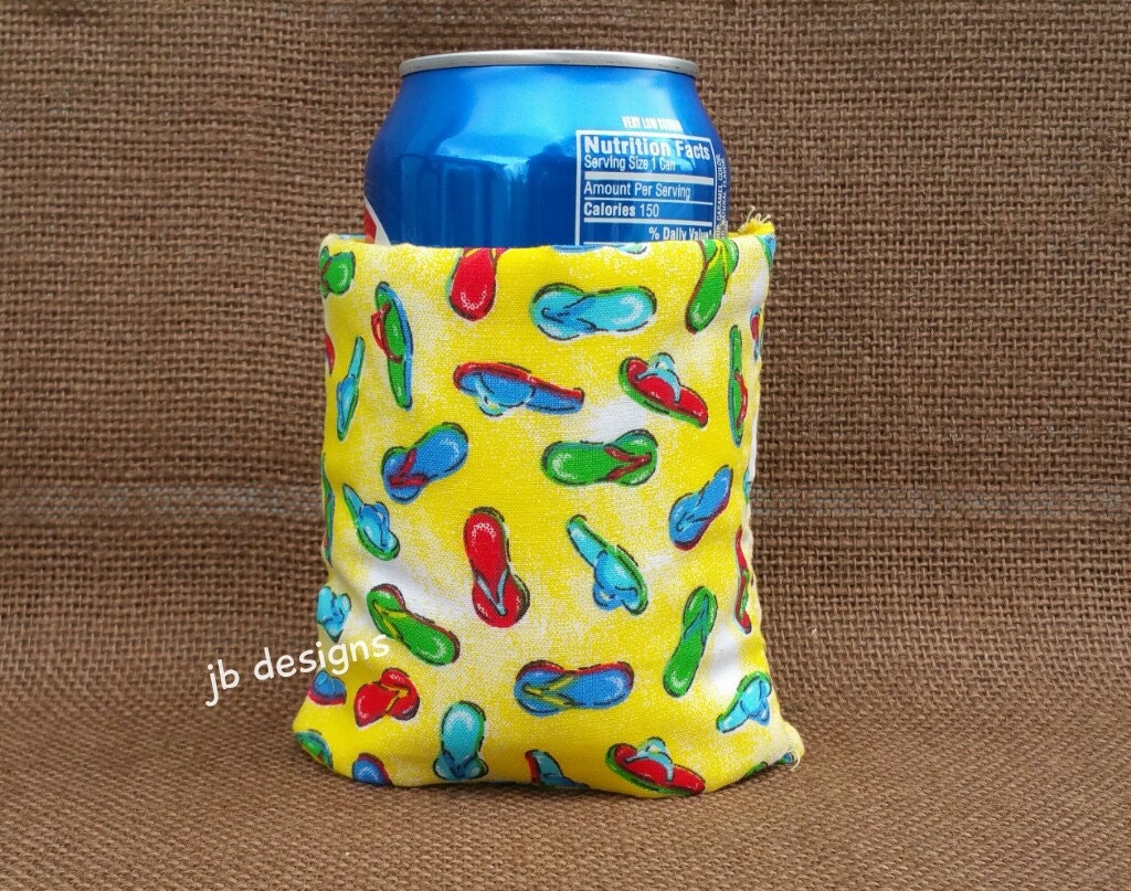 Beer soda can cozie cozy can holder insulated to keep drink Etsy