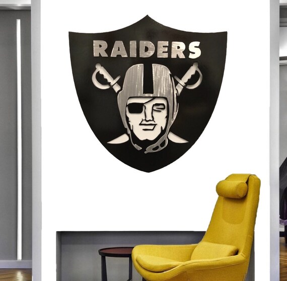 Oakland Raiders Logo Sculpture By Artist Tony Viscardi Etsy