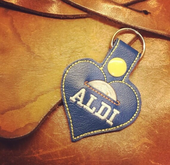 aldi quarter keychain