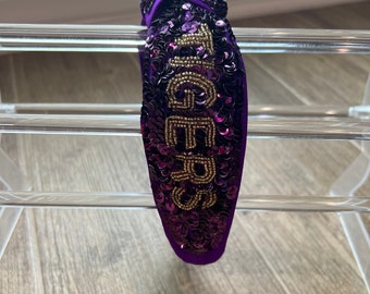 LSU tigers sequin headband LSU