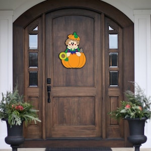 Scare Crow Fall Decor 18 by 24 size - Halloween Wooden Cutout Pattern Download Pdf File