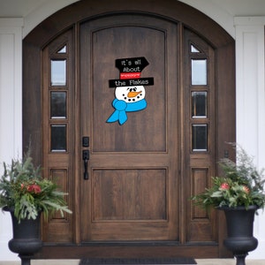 Wooden Snowman - It&#39;s all about the Flakes Pattern Download Pdf File