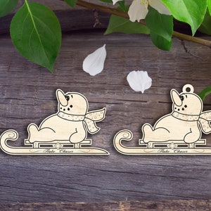 Snow Chaser - Laser cut patterns