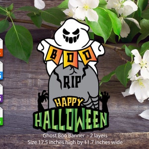Ghost Boo Banner