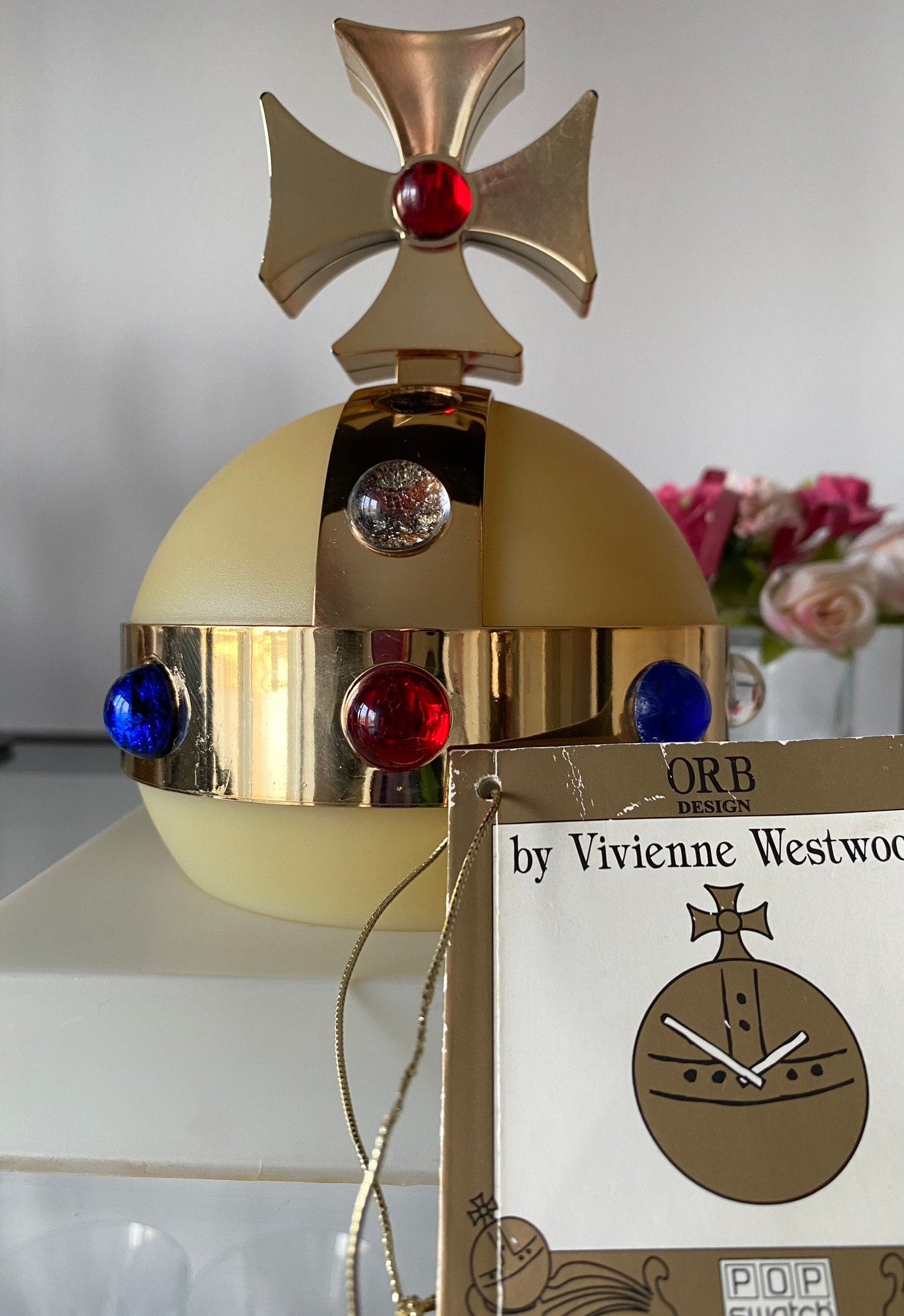 Vivienne WESTWOOD Pop Swatch ORB Design WATCH Vintage 1993 Limited