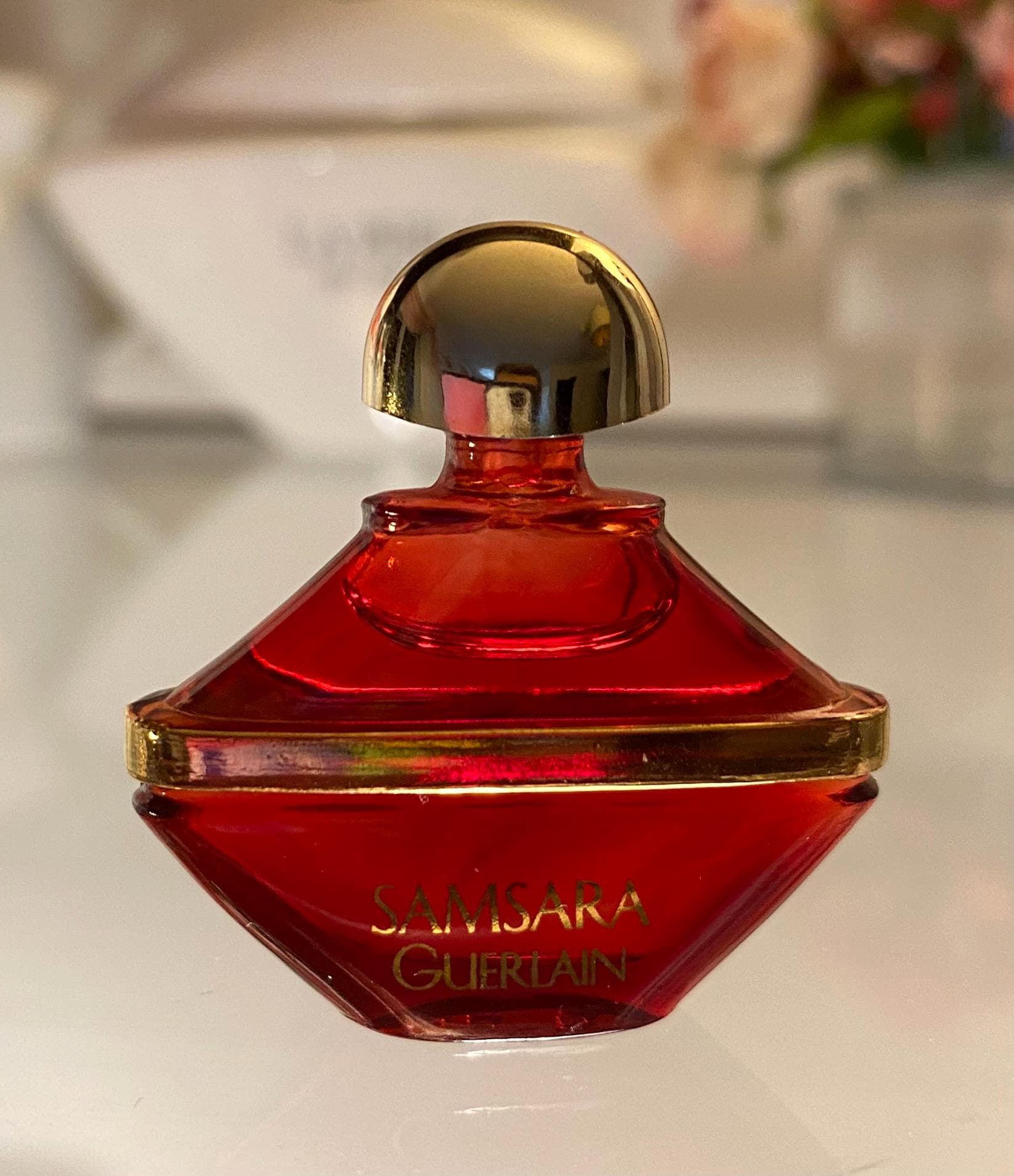 SAMSARA GUERLAIN 7.5ml Pure PARFUM Vintage Discontinued First