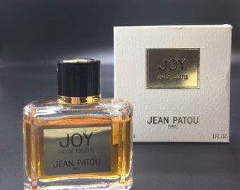 Vintage Joy Eau De Toilette Jean Patou Paris 1 Fl Oz Etsy