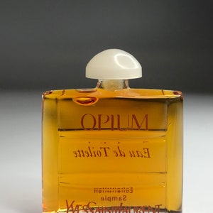 Yves Saint Laurent OPIUM 7.5ml Vintage Miniature Edt RARE DISCONTINUED Formula