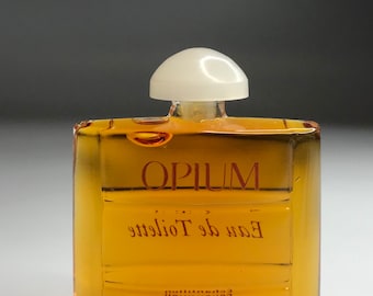 Yves Saint Laurent OPIUM 7.5ml Vintage Miniature Edt RARE DISCONTINUED Formula