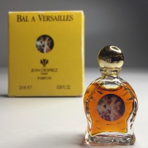Jean DESPREZ BAL A VERSAILLES Parfum 2.4ml Discontinued Miniature Vintage Boxed