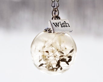 Dandelion Wish Necklace