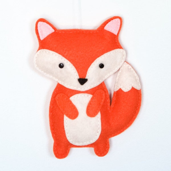 7" Fox Wall Decor