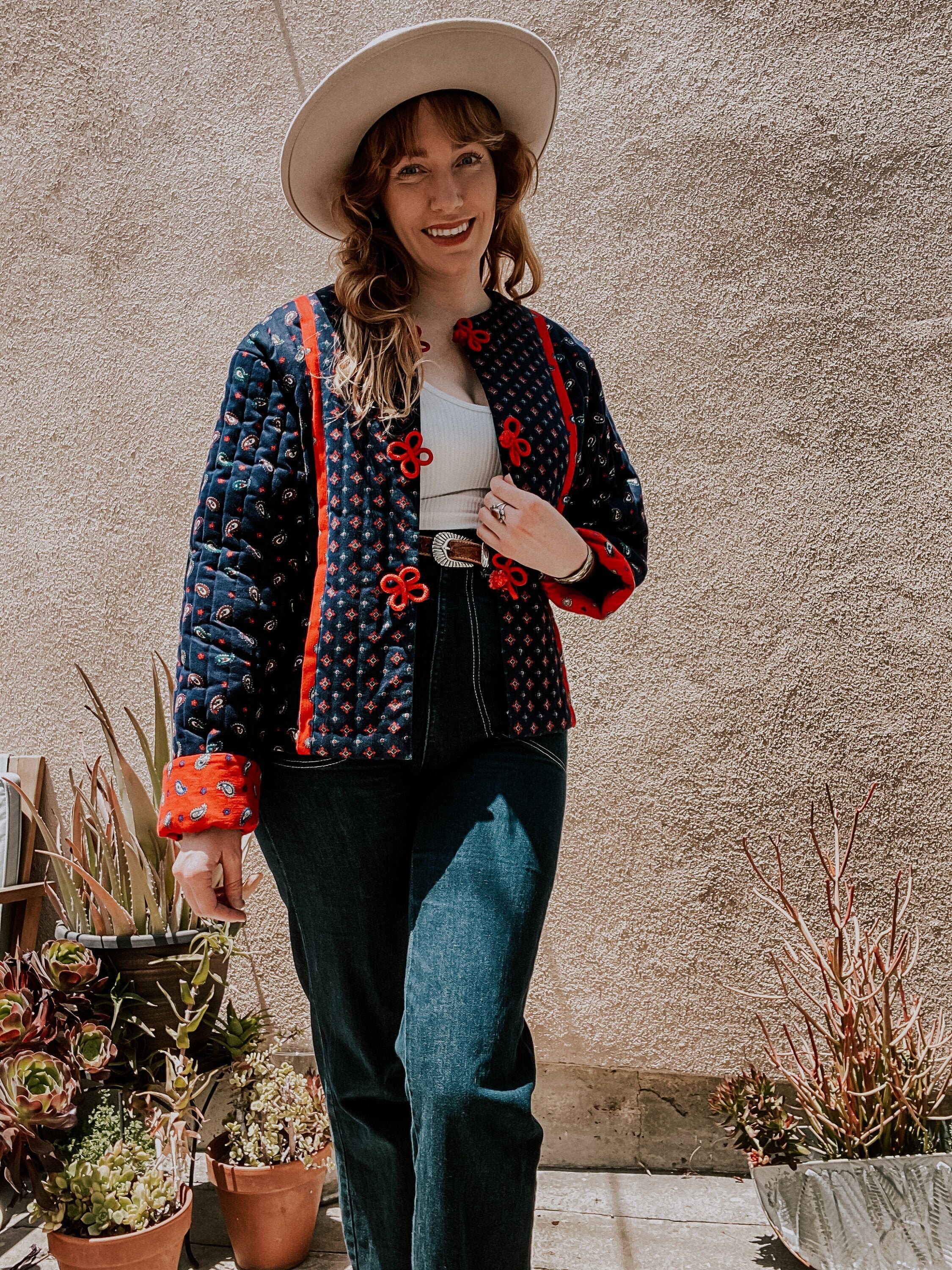 70s Paisley Jacket - Etsy 70s Paisley Jacket - Etsy