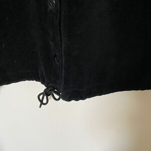 Vintage Black Velvet Jacket image 9