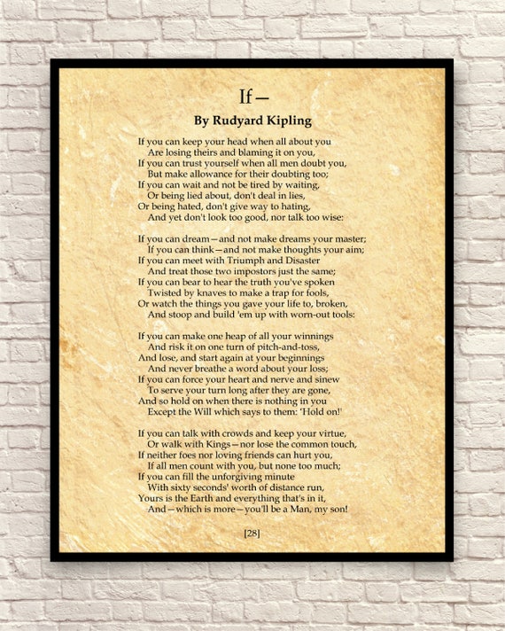  Roger Kipling Poem If The Power Of The Dog By Rudyard Kipling 2019