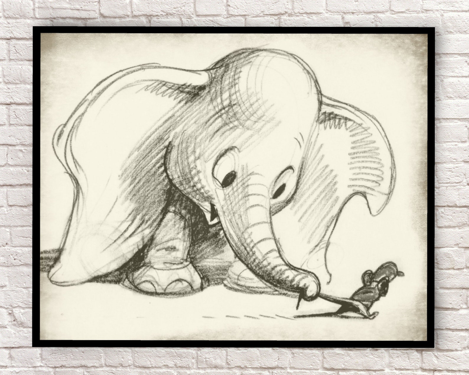 Dumbo Dumbo Wall Art Dumbo Art Prints Vintage Dumbo Prints Etsy