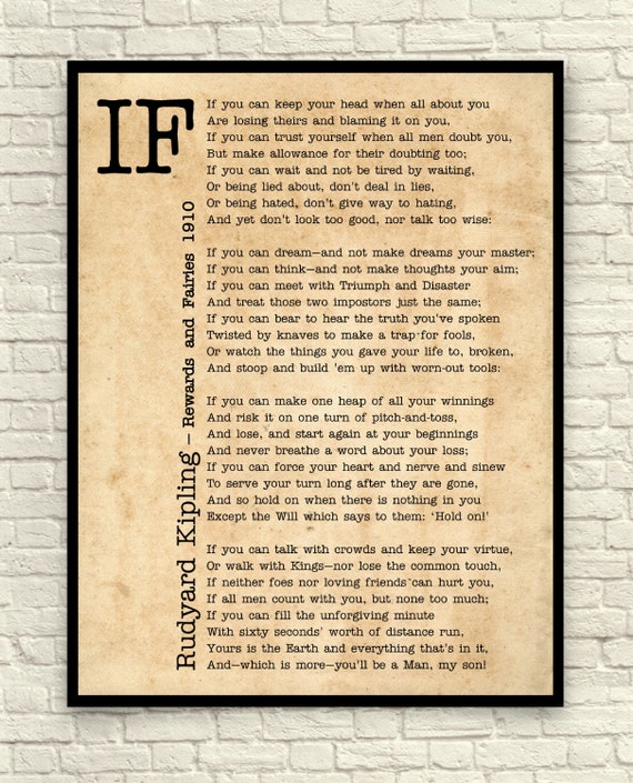 if by rudyard kipling words if by rudyard kipling words