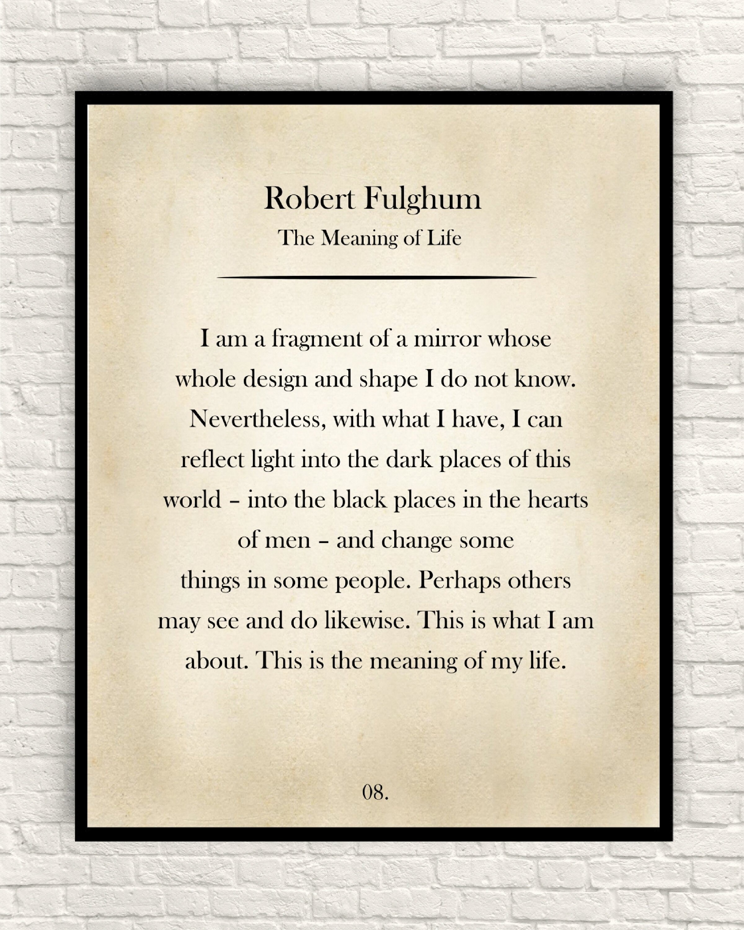Robert Fulghum Print Robert Fulghum Book Page Robert Fulghum Etsy