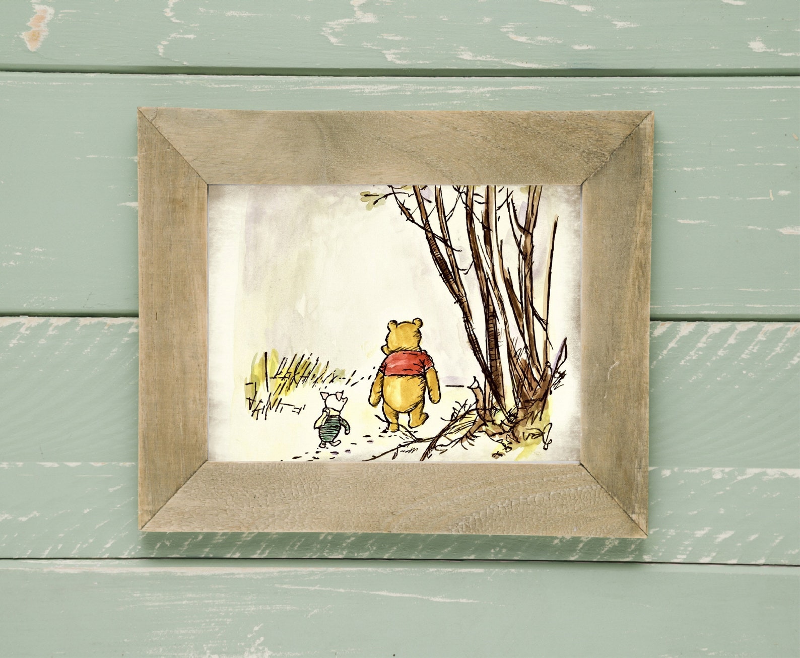 Classic Winnie the Pooh Pooh Wall Art Winnie the Pooh Pooh - Etsy
