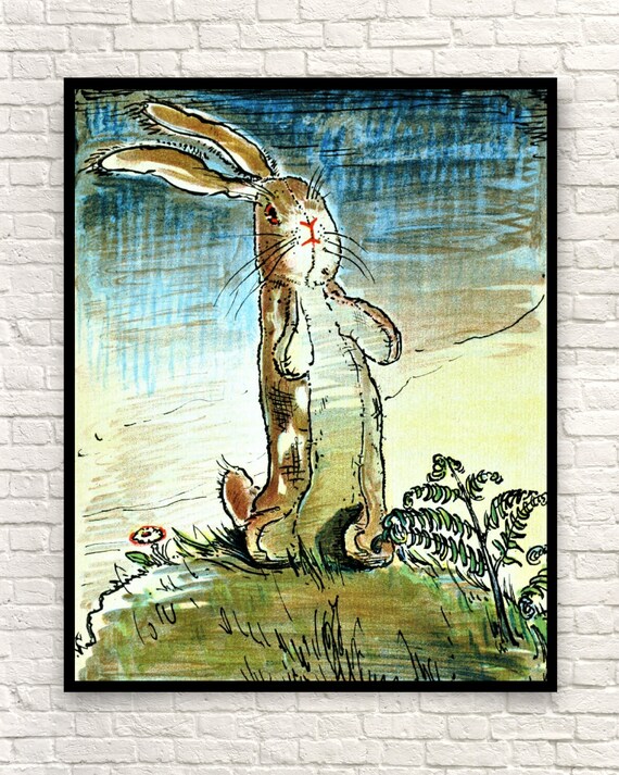 Velveteen Rabbit Wall Art Velveteen Rabbit Print Art Print Etsy