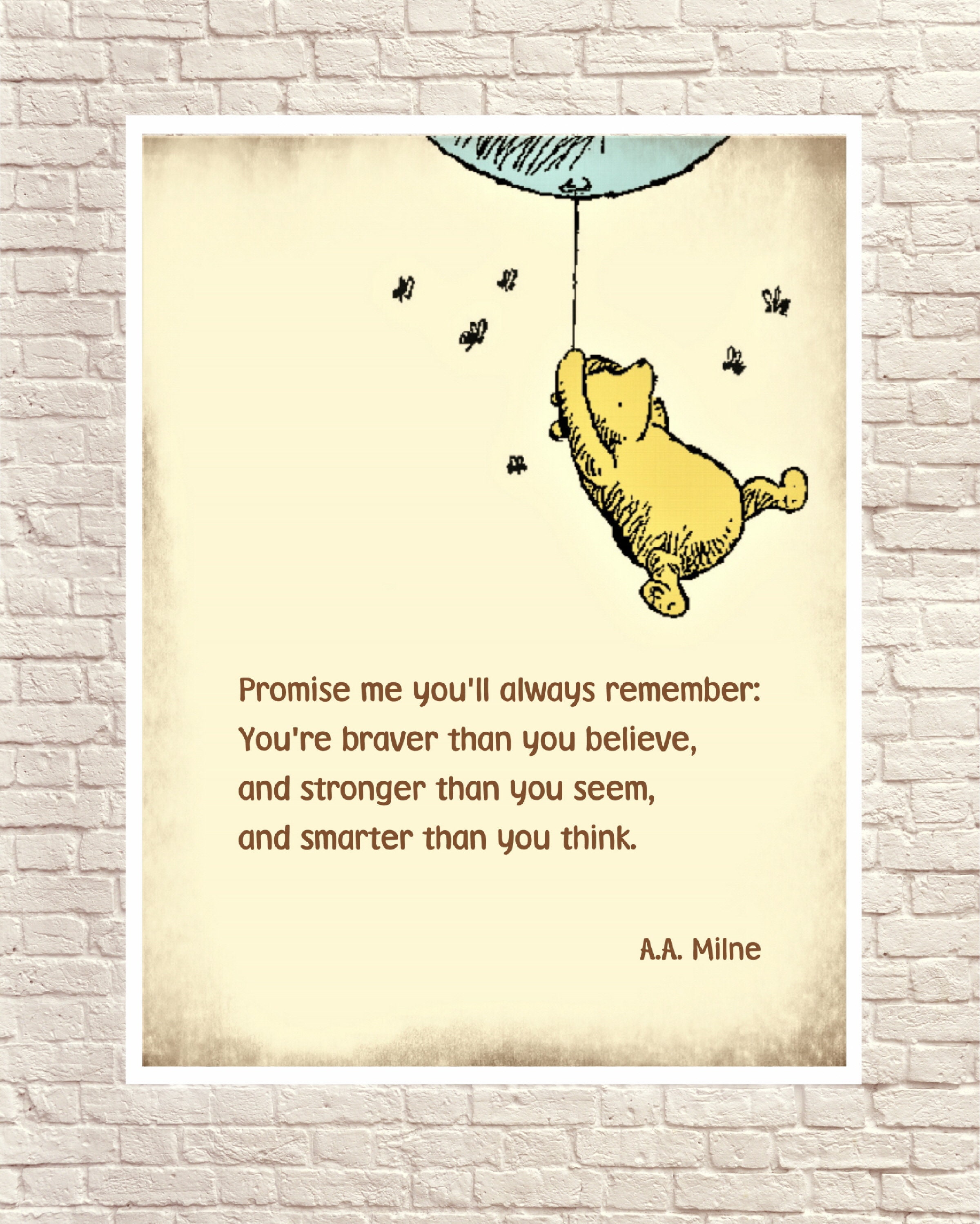 Winnie the Pooh Classic Pooh Pooh Wall Art Pooh Art Prints Etsy UK