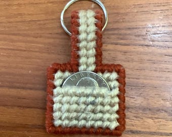Quarter Keeper Keychain