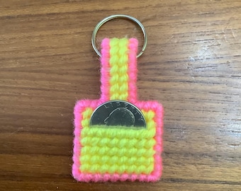 Quarter Keeper Keychain