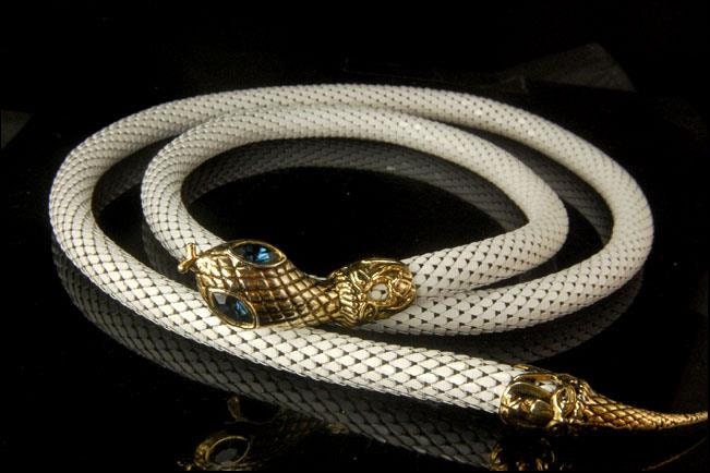 Vintage snake clearance belt