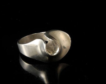 ヴィンテージ ナバホ族彫刻 グリーンターコイズ シルバーリング - Etsy