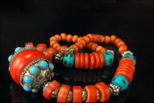 Old Tibetan Coral - Etsy