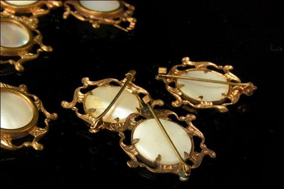 10 old collection of victorian mother of pearl br… - image 3