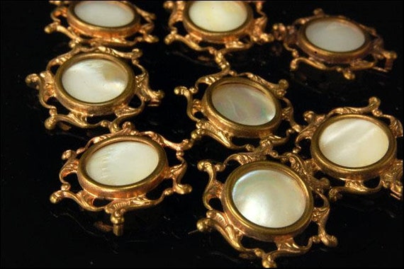 10 old collection of victorian mother of pearl br… - image 2