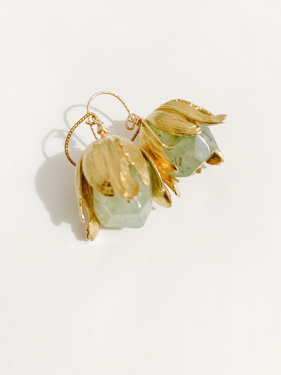 Botany Gold Plated Handmade Earrings main image 1