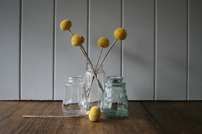 Set 3 Glass Glue Bottles Clag Paste Angus and Co Old School Etsy