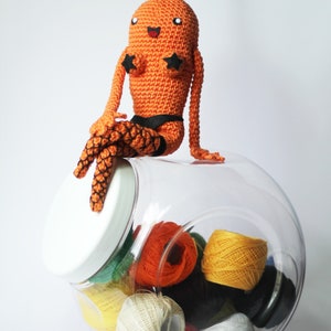 Crochet PATTERN for Kinky Carrot the cute and sassy amigurumi carrot EN image 3