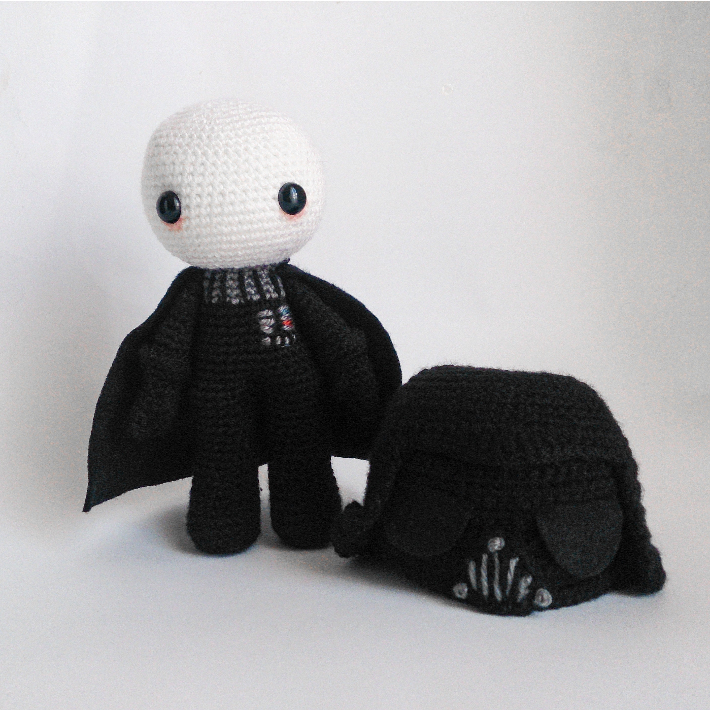 Crochet PATTERN for Darth Vader amigurumi doll ENFR Etsy