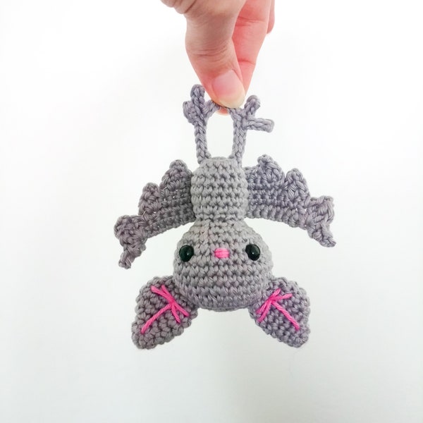 Baby bat crochet PATTERN for amigurumi - EN+FR -