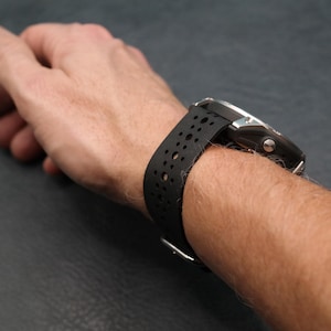 Cinturino per orologio Tropic Garmin Fenix 8/8s/8X 7/7s/7X PRO Epix 2 Instinct/Tactix, realizzato su misura