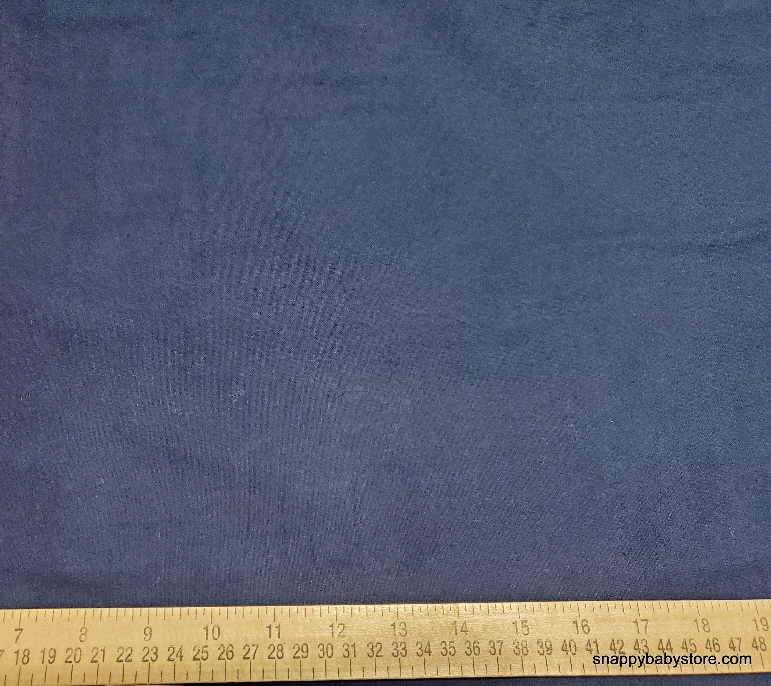 Flannel Fabric Solid Navy By the yard 100% Cotton | Etsy