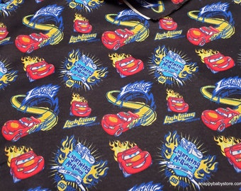 Character Flannel Fabric - Disney Cars I Am Speed - By the yard - 100% Cotton Flannel